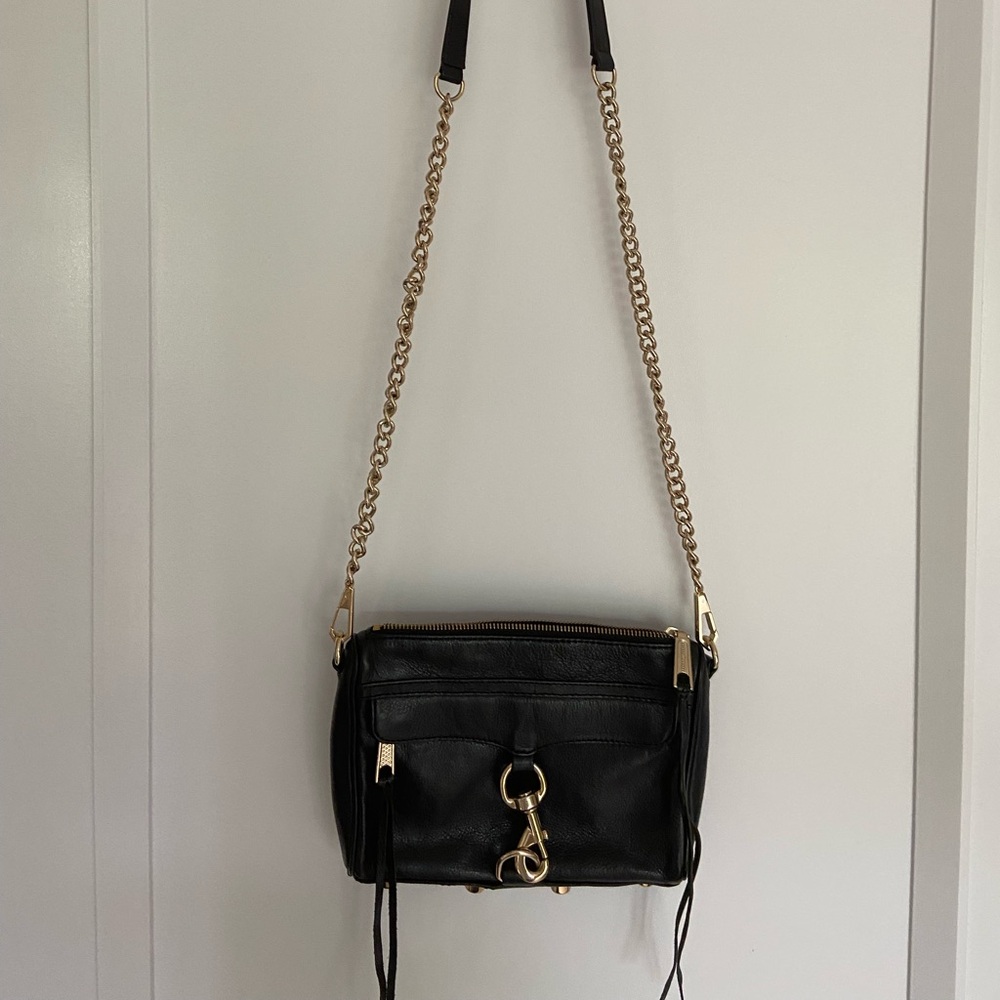 Rebecca minkoff black shoulder bag
